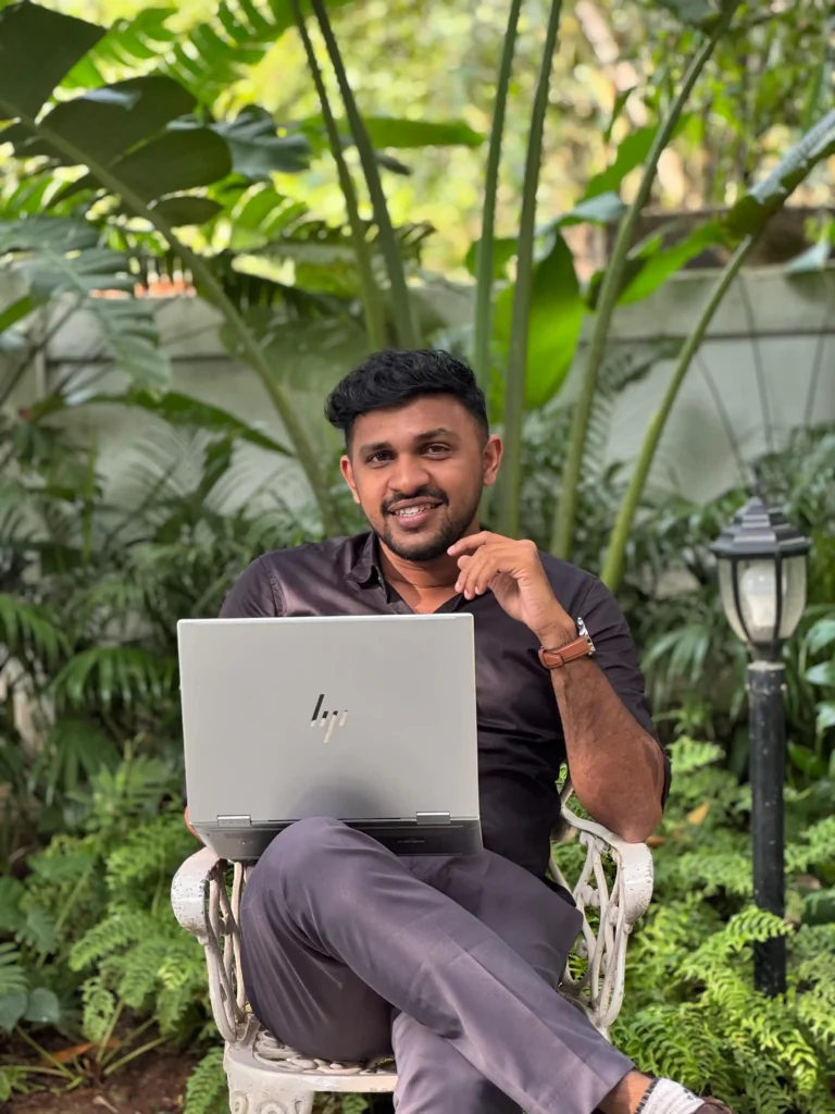 Image of a freelance digital marketer in Kochi